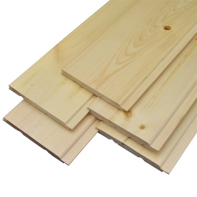 Venda a l'engròs directa de fàbrica Sauna Panell Pi Soild Fusta Fusta sense formaldehid Pi Thermowood